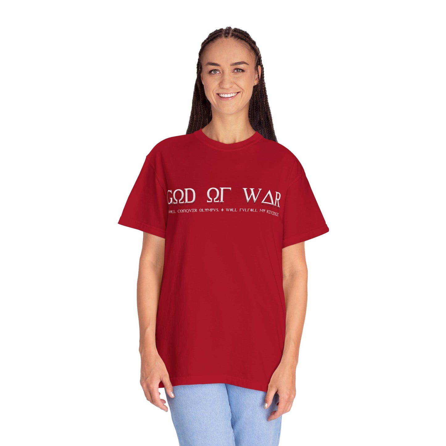 Unisex Garment-Dyed T-shirt - Kratos