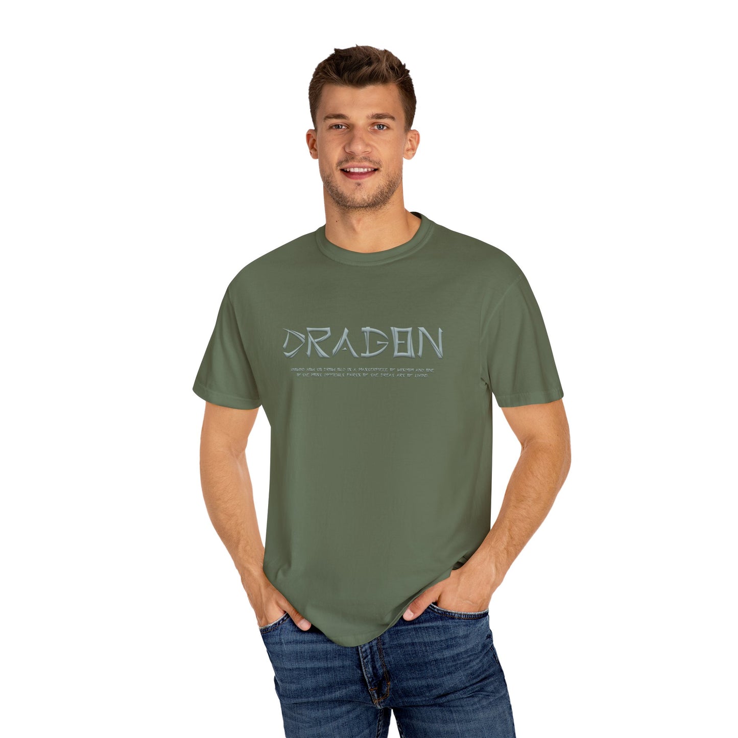 Unisex Garment-Dyed T-shirt - Dragon