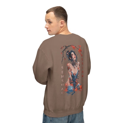 Unisex Lightweight Crewneck Sweatshirt - Women