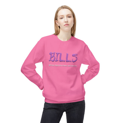 Unisex Midweight Softstyle Fleece Crewneck Sweatshirt - Bills