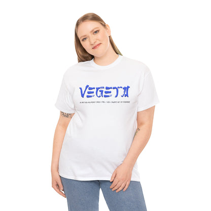 Unisex Heavy Cotton Tee  -  Vegeta