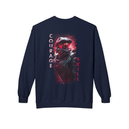 Unisex Midweight Softstyle Fleece Crewneck Sweatshirt - Master