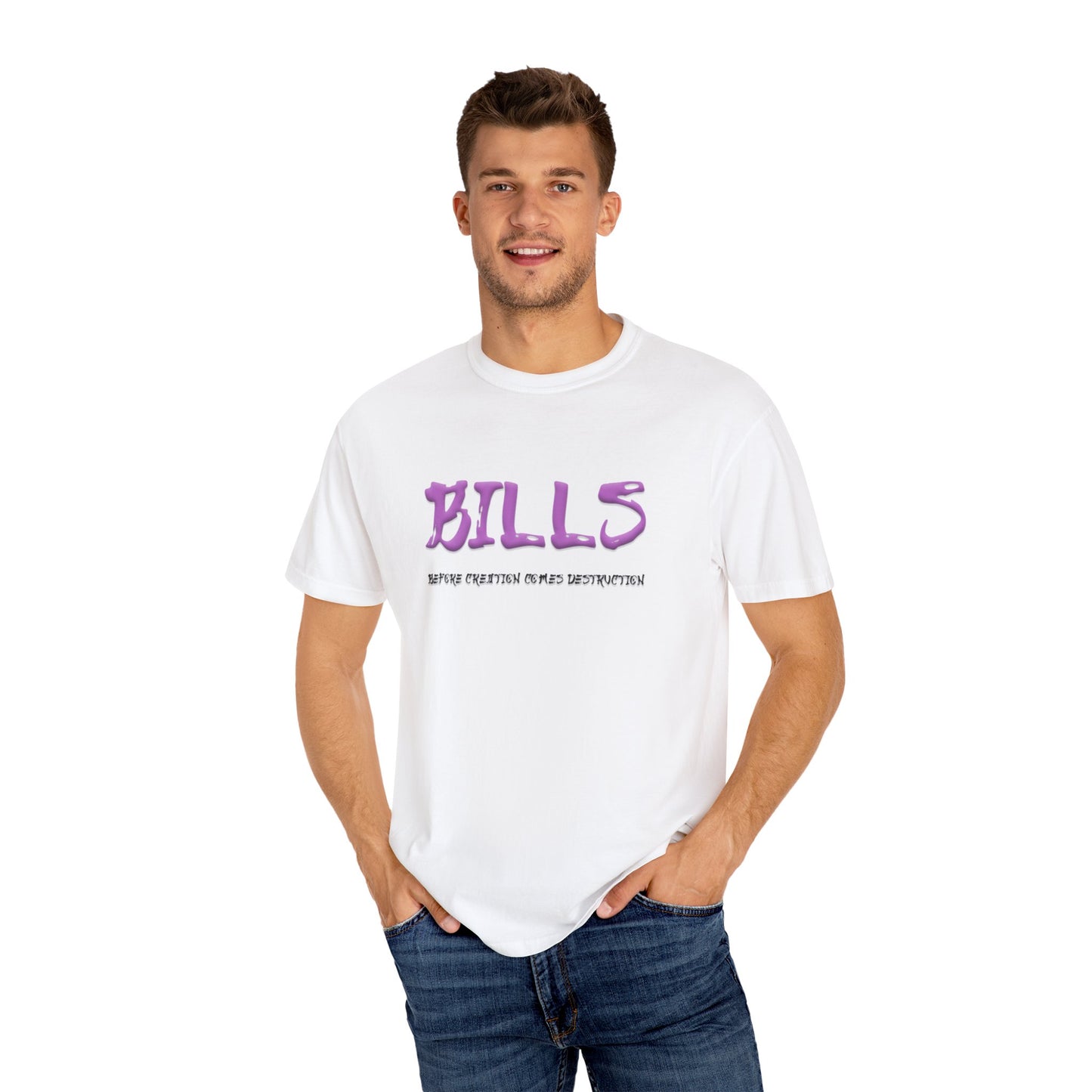 Unisex Garment-Dyed T-shirt - Bills
