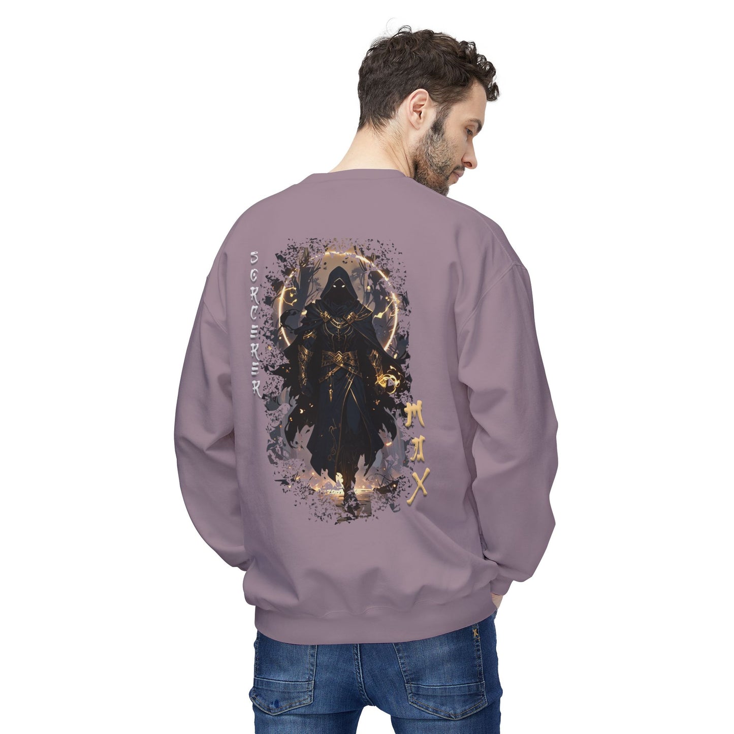 Unisex Midweight Softstyle Fleece Crewneck Sweatshirt - Sorcerer