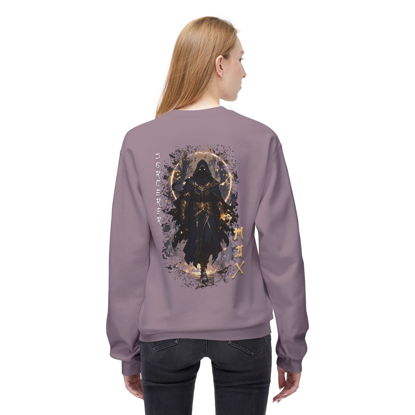 Unisex Midweight Softstyle Fleece Crewneck Sweatshirt - Sorcerer
