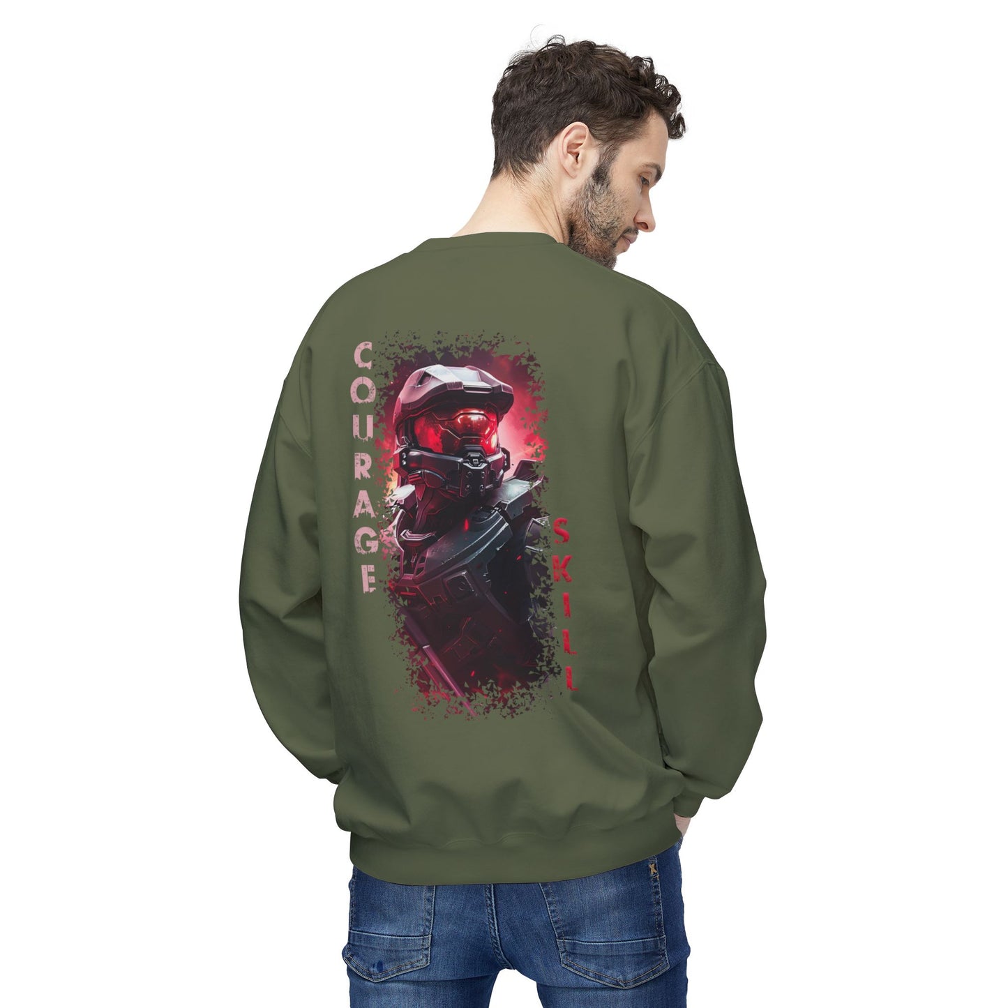 Unisex Midweight Softstyle Fleece Crewneck Sweatshirt - Master