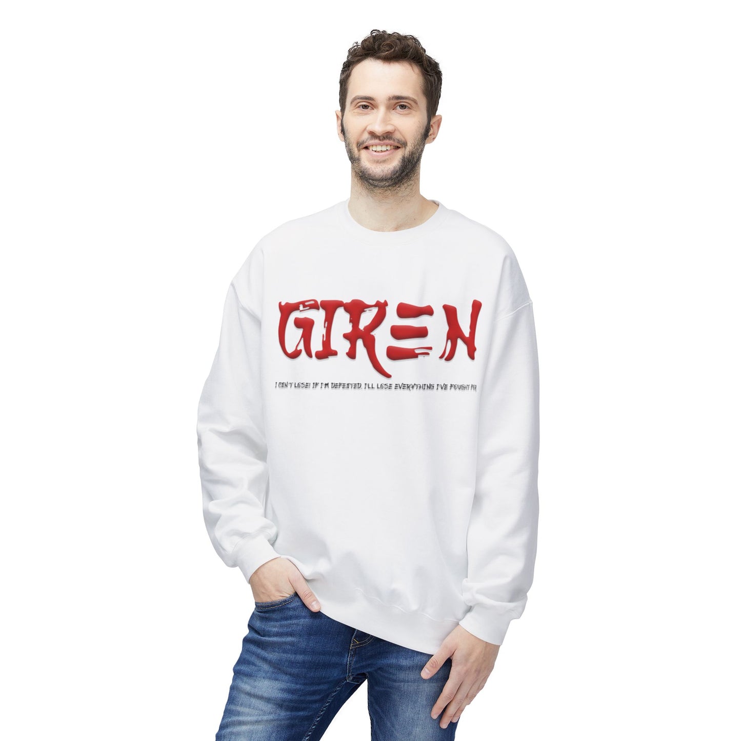 Unisex Midweight Softstyle Fleece Crewneck Sweatshirt - Giren