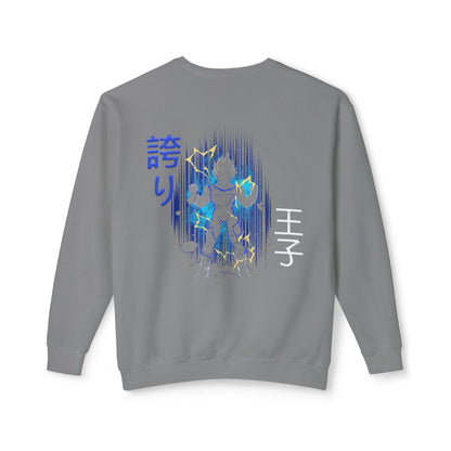 Unisex Lightweight Crewneck Sweatshirt - Vegeta