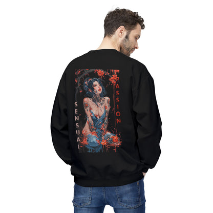 Unisex Midweight Softstyle Fleece Crewneck Sweatshirt - Women
