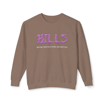 Unisex Lightweight Crewneck Sweatshirt - Bills
