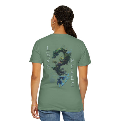 Unisex Garment-Dyed T-shirt - Dragon