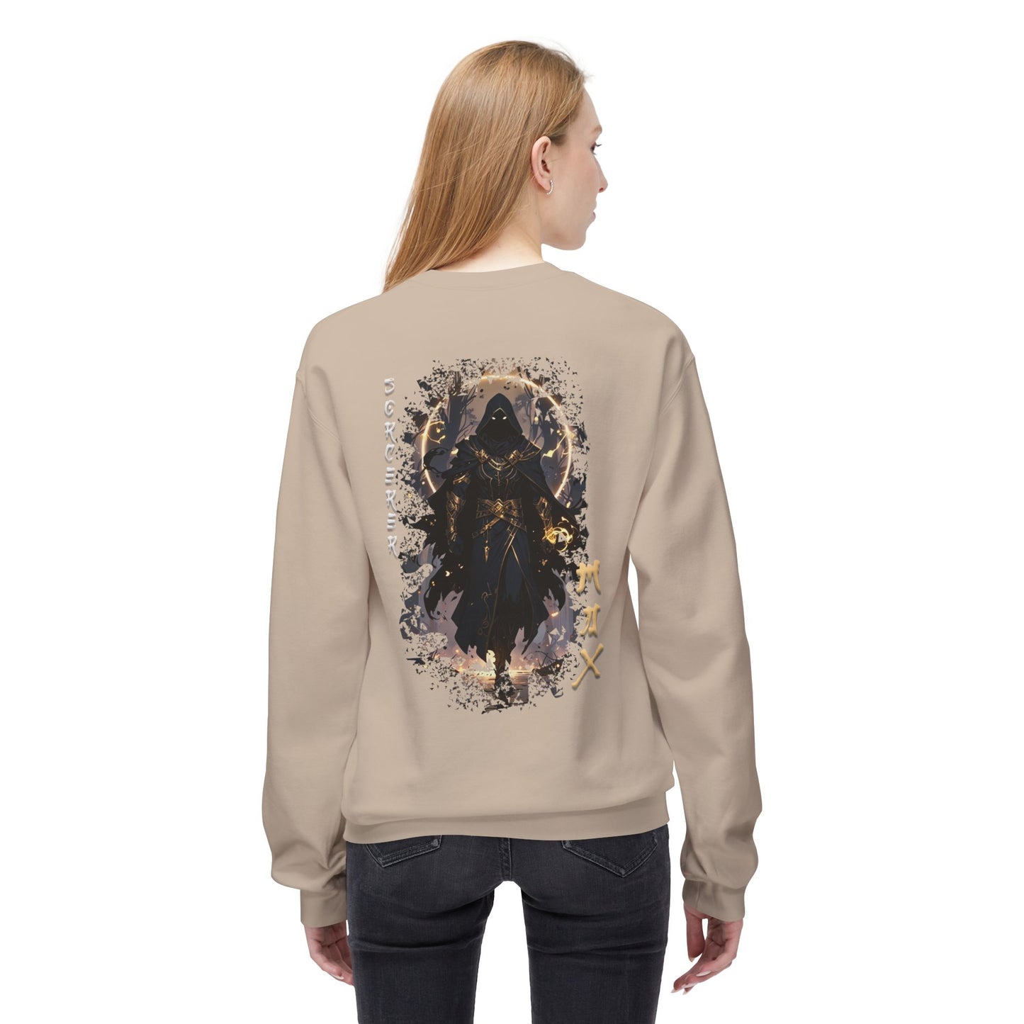 Unisex Midweight Softstyle Fleece Crewneck Sweatshirt - Sorcerer