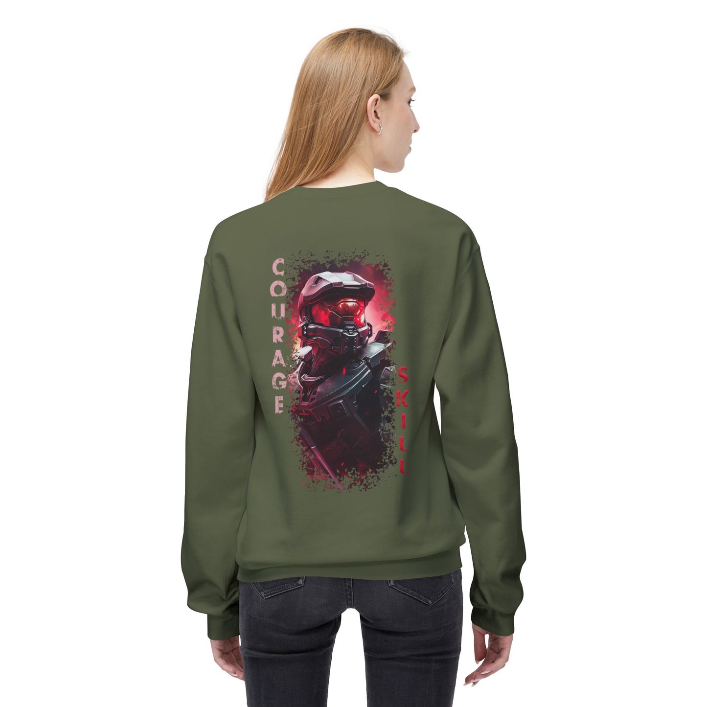 Unisex Midweight Softstyle Fleece Crewneck Sweatshirt - Master