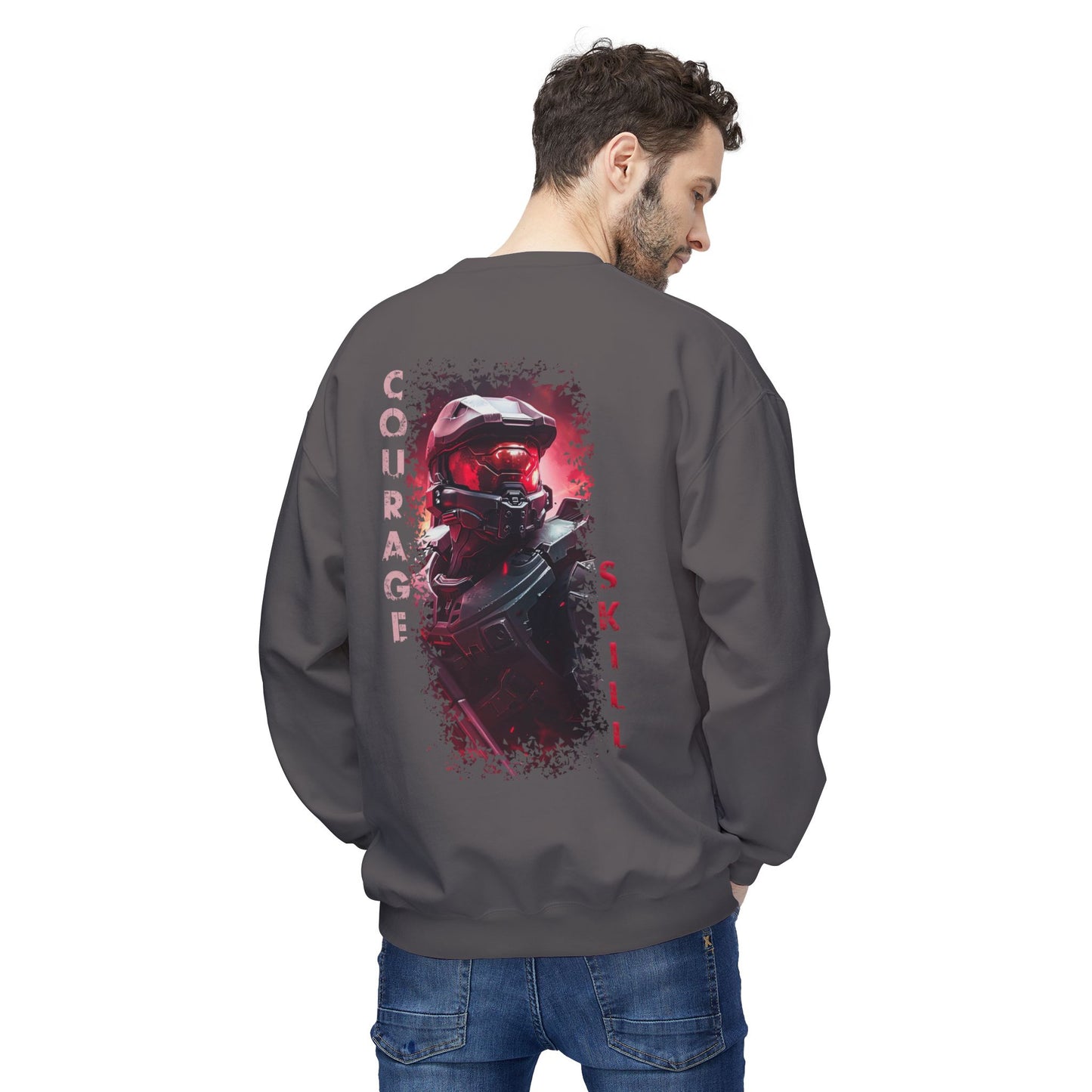 Unisex Midweight Softstyle Fleece Crewneck Sweatshirt - Master