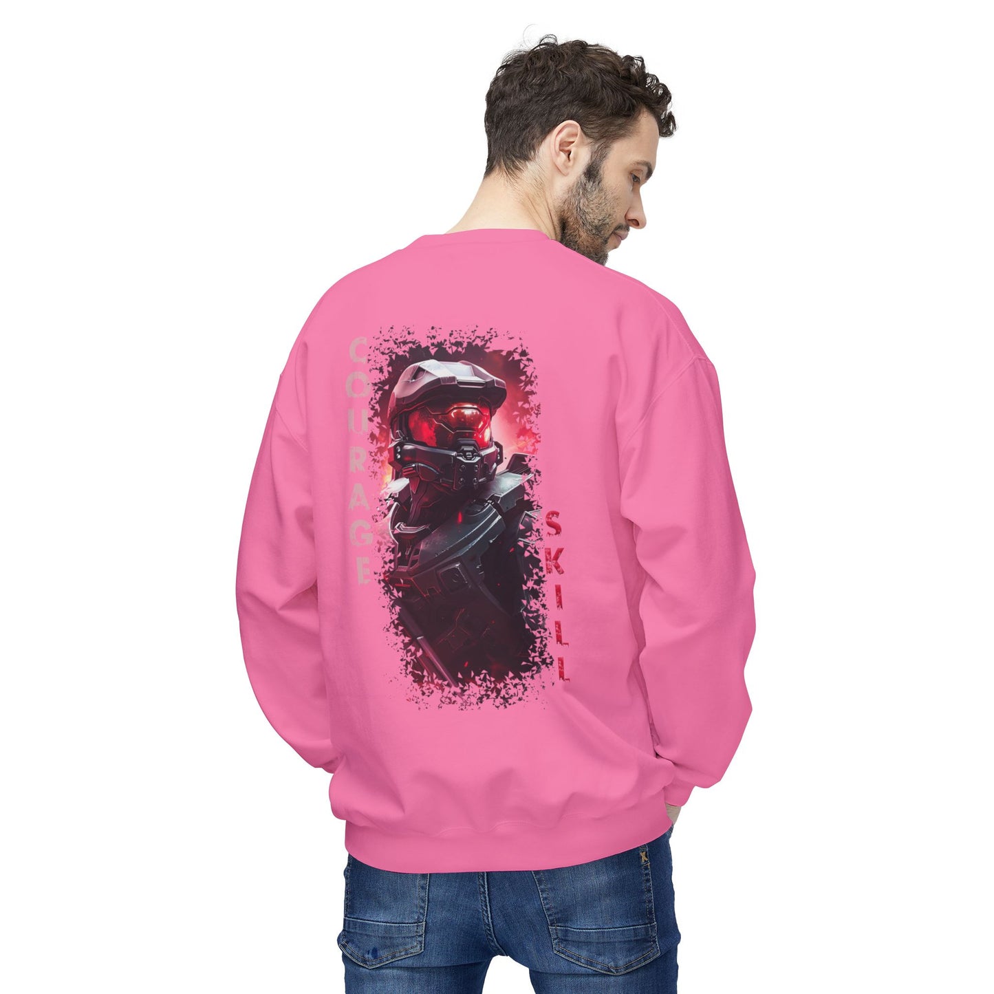 Unisex Midweight Softstyle Fleece Crewneck Sweatshirt - Master