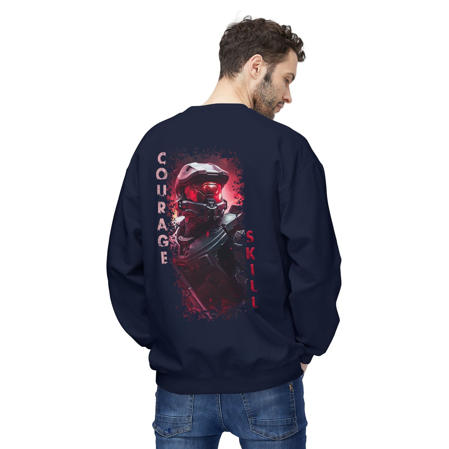 Unisex Midweight Softstyle Fleece Crewneck Sweatshirt - Master
