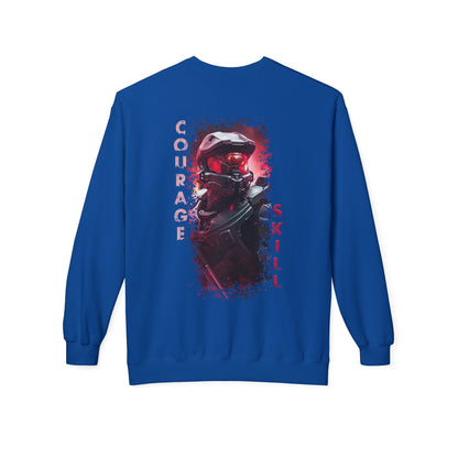 Unisex Midweight Softstyle Fleece Crewneck Sweatshirt - Master