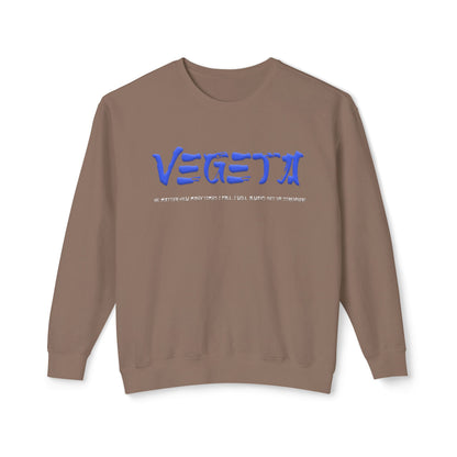 Unisex Lightweight Crewneck Sweatshirt - Vegeta