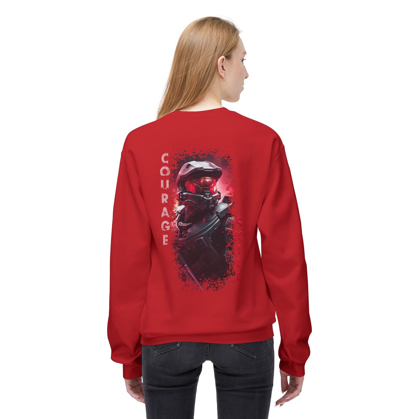 Unisex Midweight Softstyle Fleece Crewneck Sweatshirt - Master
