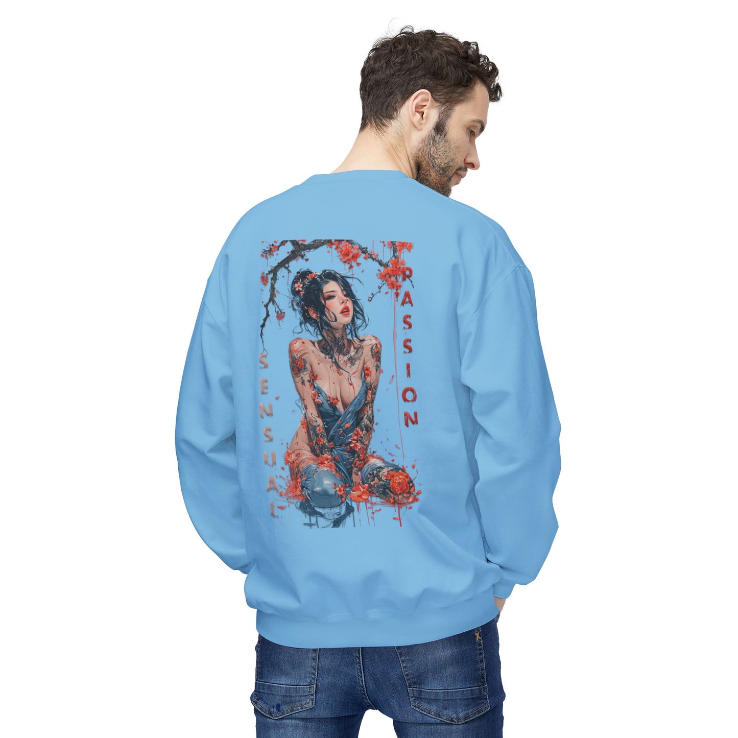 Unisex Midweight Softstyle Fleece Crewneck Sweatshirt - Women