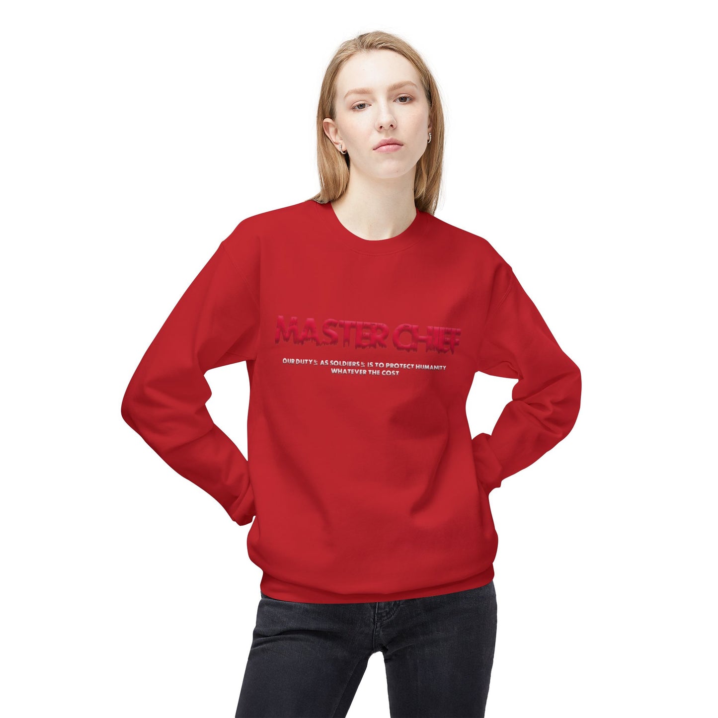 Unisex Midweight Softstyle Fleece Crewneck Sweatshirt - Master