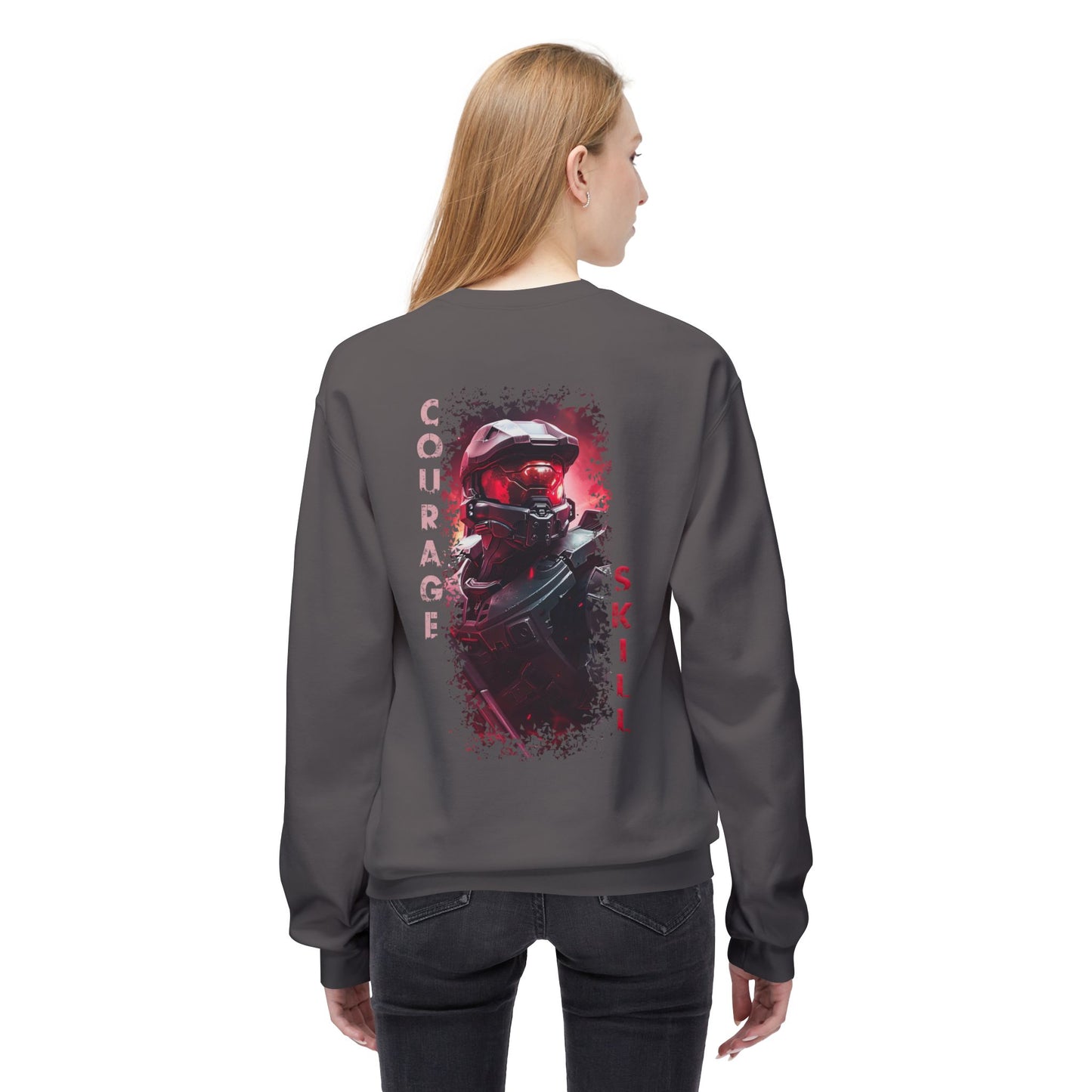 Unisex Midweight Softstyle Fleece Crewneck Sweatshirt - Master