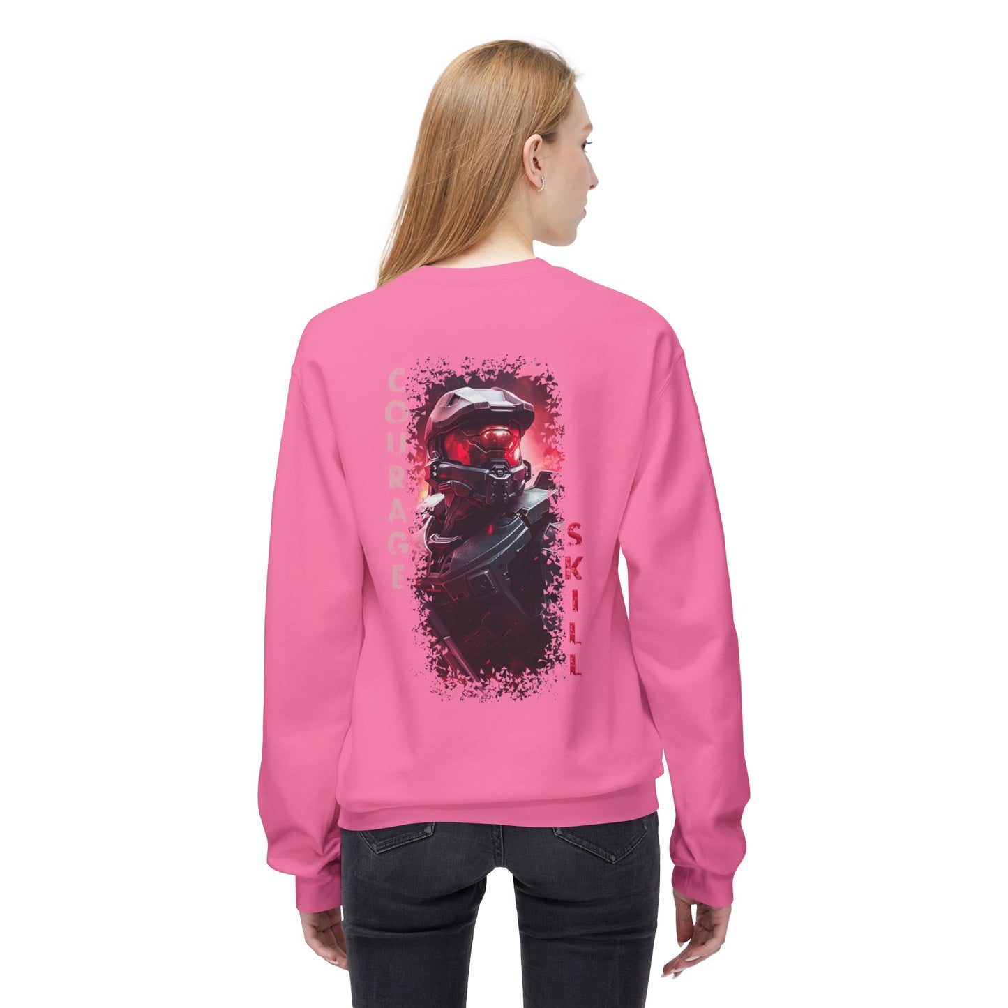 Unisex Midweight Softstyle Fleece Crewneck Sweatshirt - Master