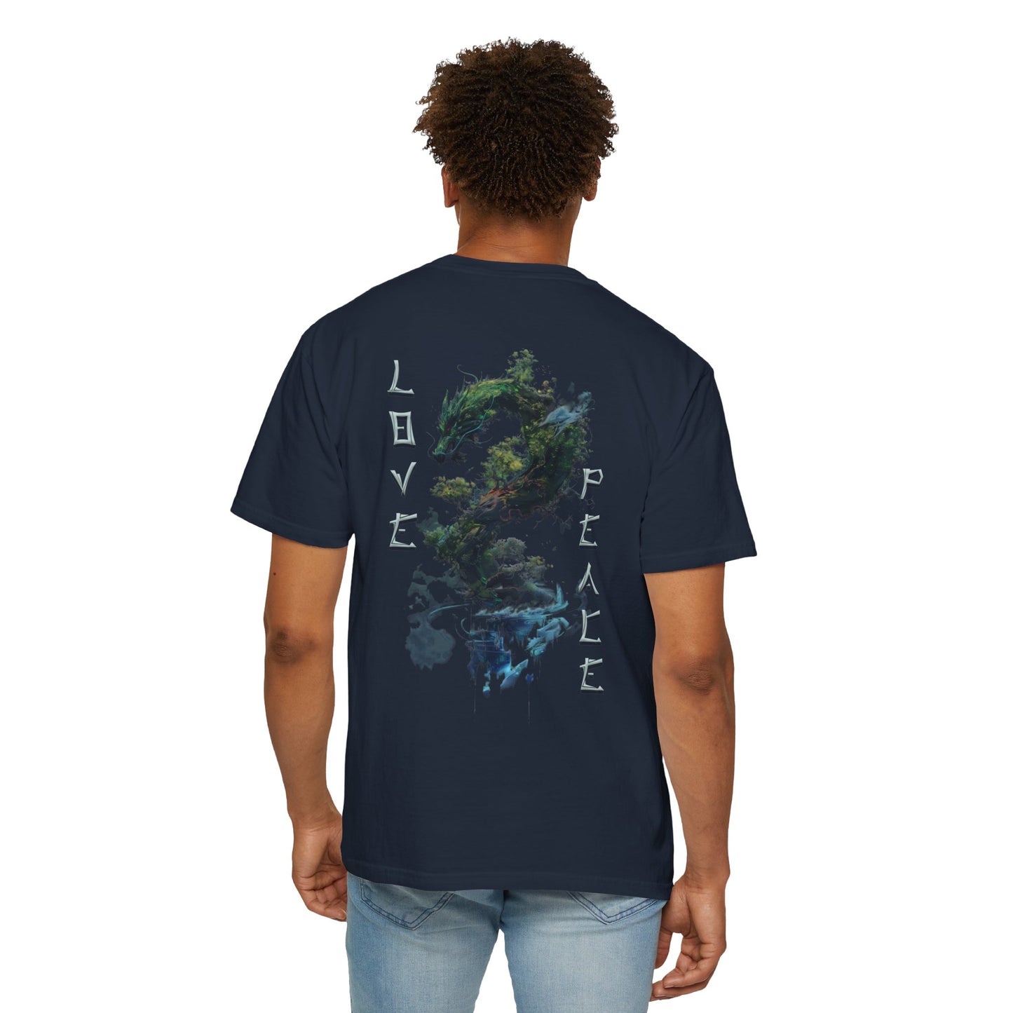 Unisex Garment-Dyed T-shirt - Dragon