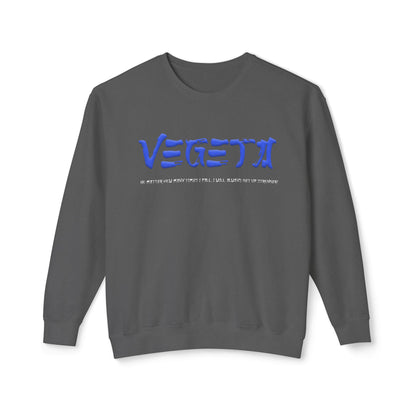Unisex Lightweight Crewneck Sweatshirt - Vegeta