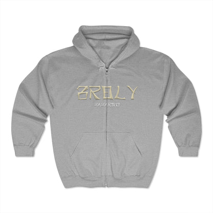 Unisex Heavy Blend™ Full Zip Hooded Sweatshirt - Broly