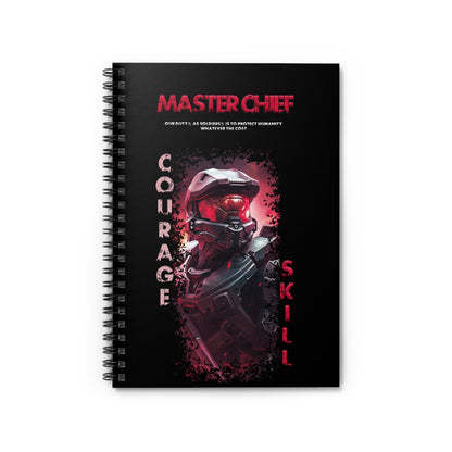 Spiral Notebook - Ruled Line - Master Black