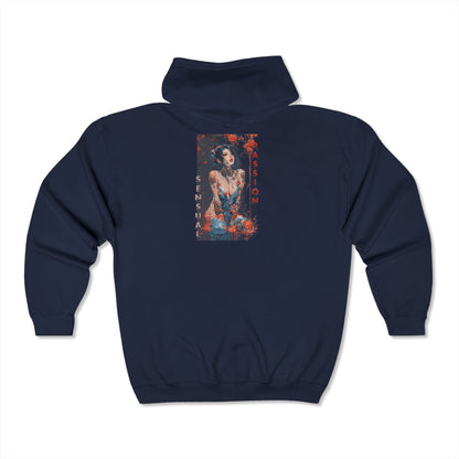Unisex Heavy Blend™ Full Zip Hooded Sweatshirt - Women