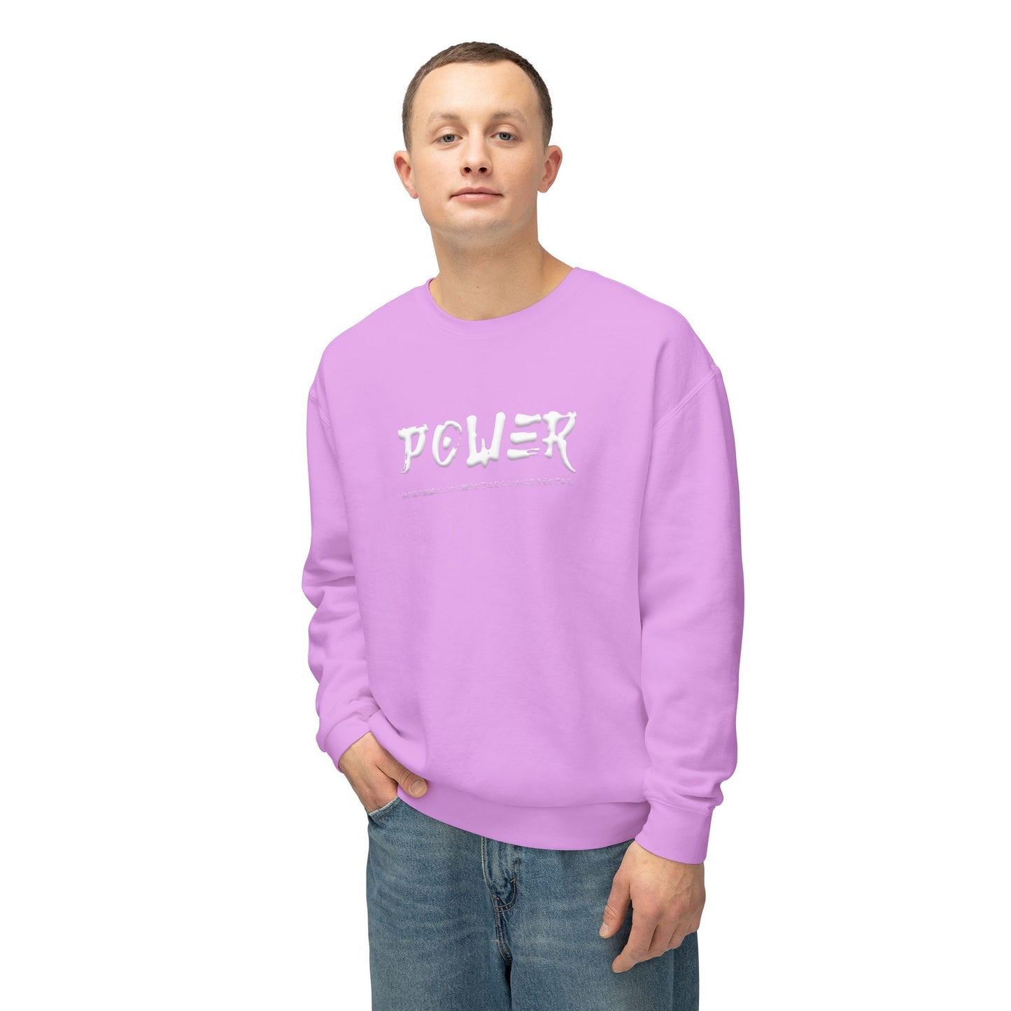 Unisex Lightweight Crewneck Sweatshirt - Samurai Jap