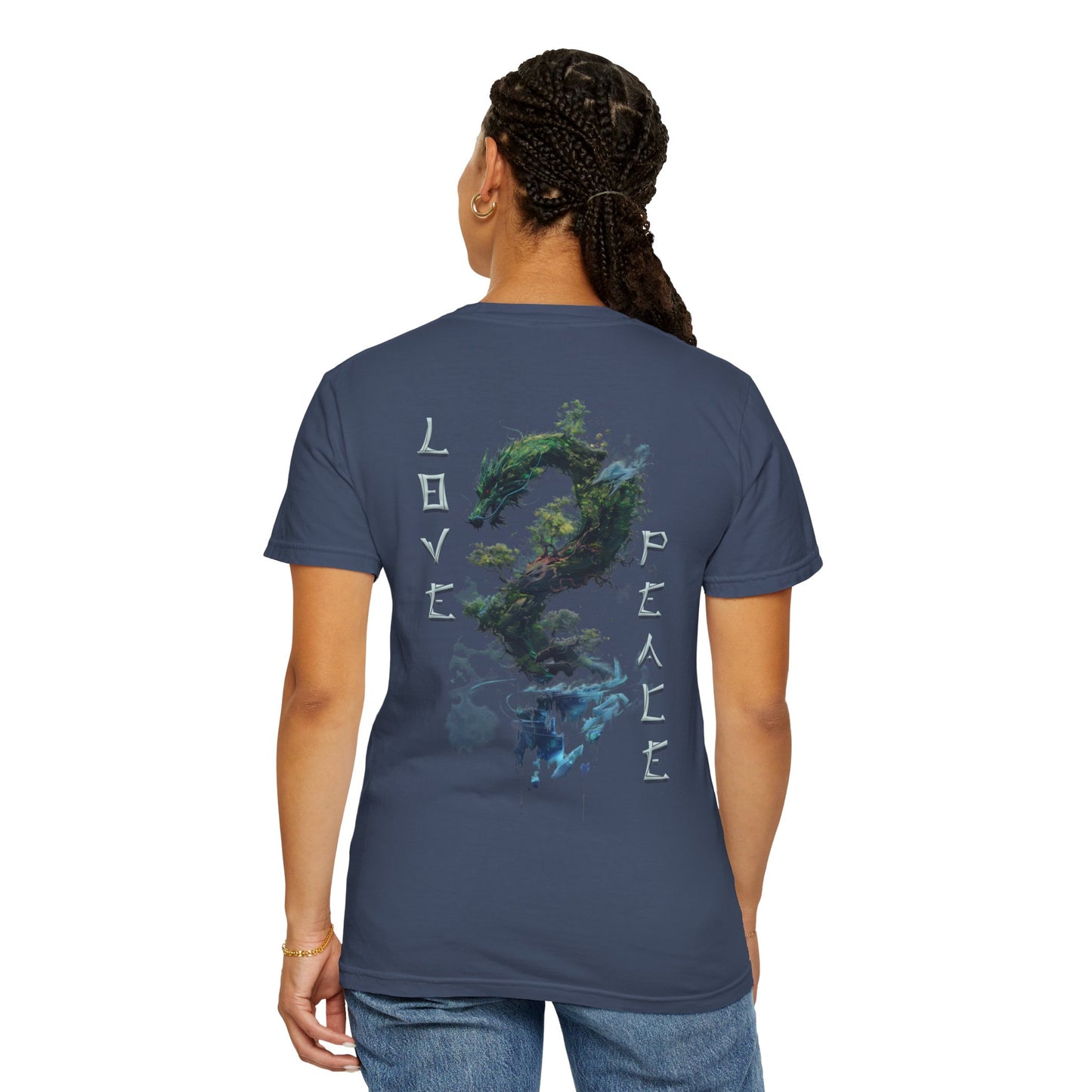 Unisex Garment-Dyed T-shirt - Dragon