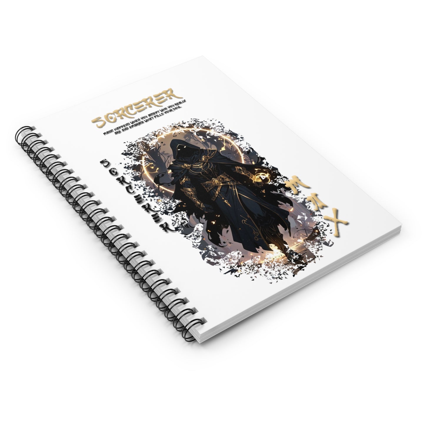 Spiral Notebook - Ruled Line - Sorcerer