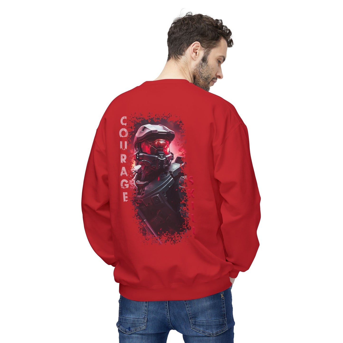 Unisex Midweight Softstyle Fleece Crewneck Sweatshirt - Master