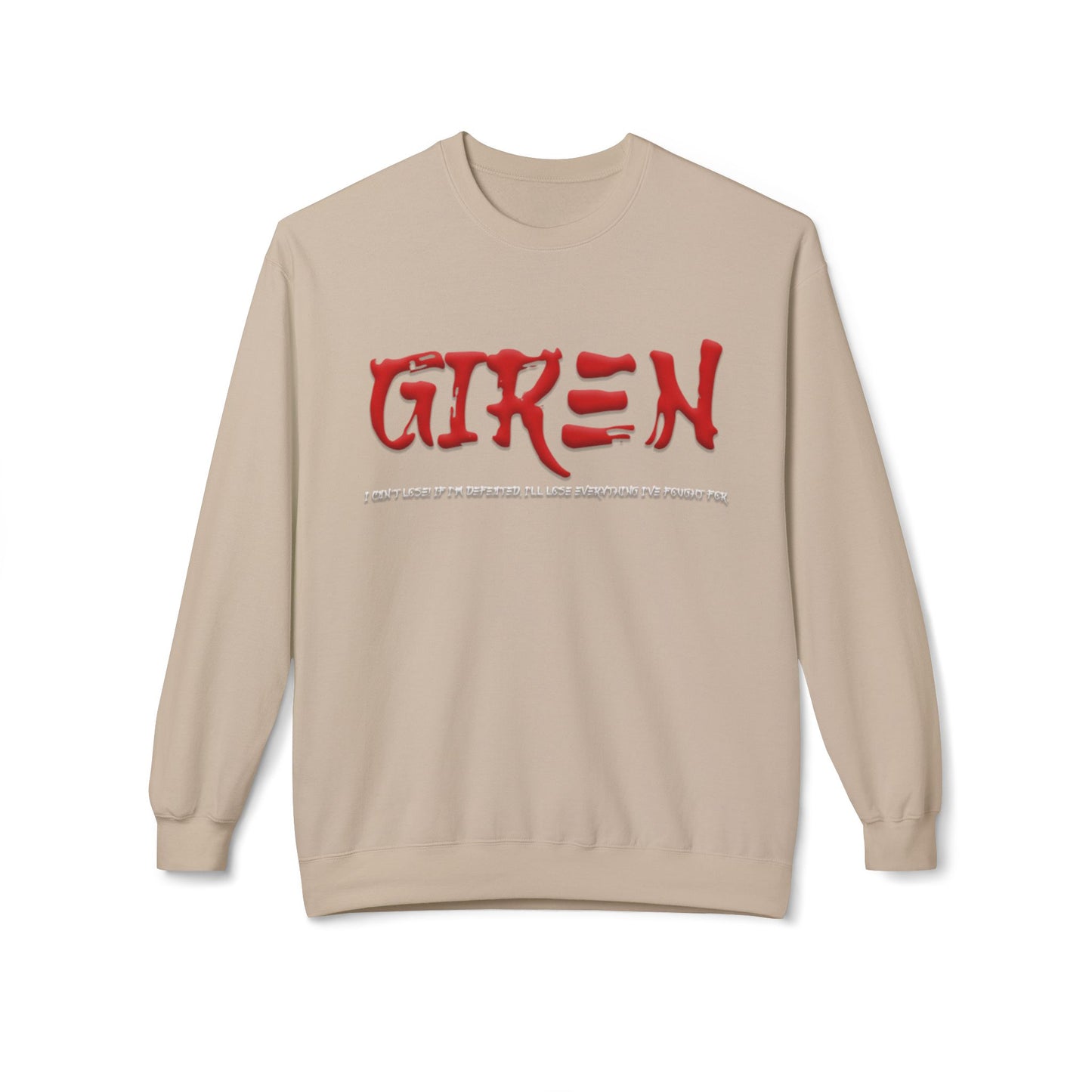 Unisex Midweight Softstyle Fleece Crewneck Sweatshirt - Giren