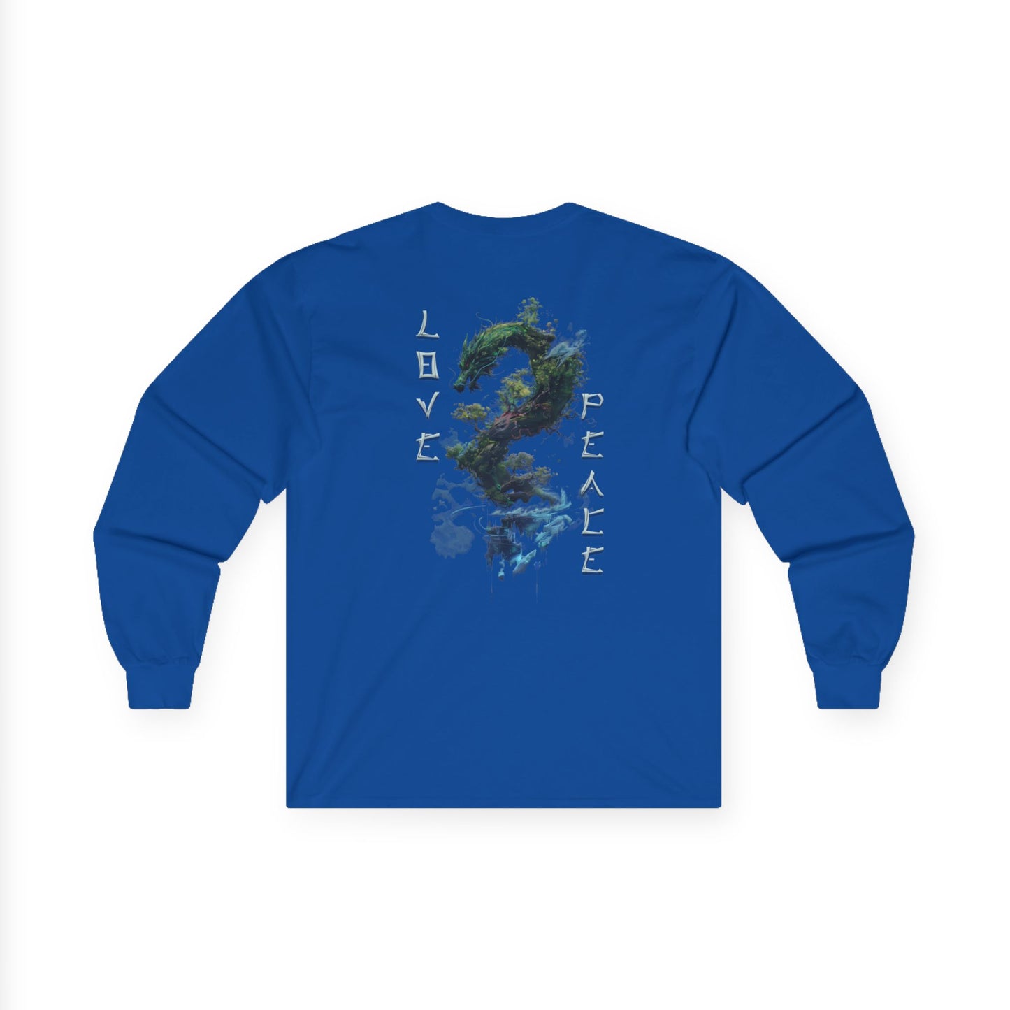 Unisex Ultra Cotton Long Sleeve Tee - Dragon