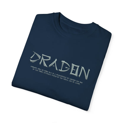 Unisex Garment-Dyed T-shirt - Dragon