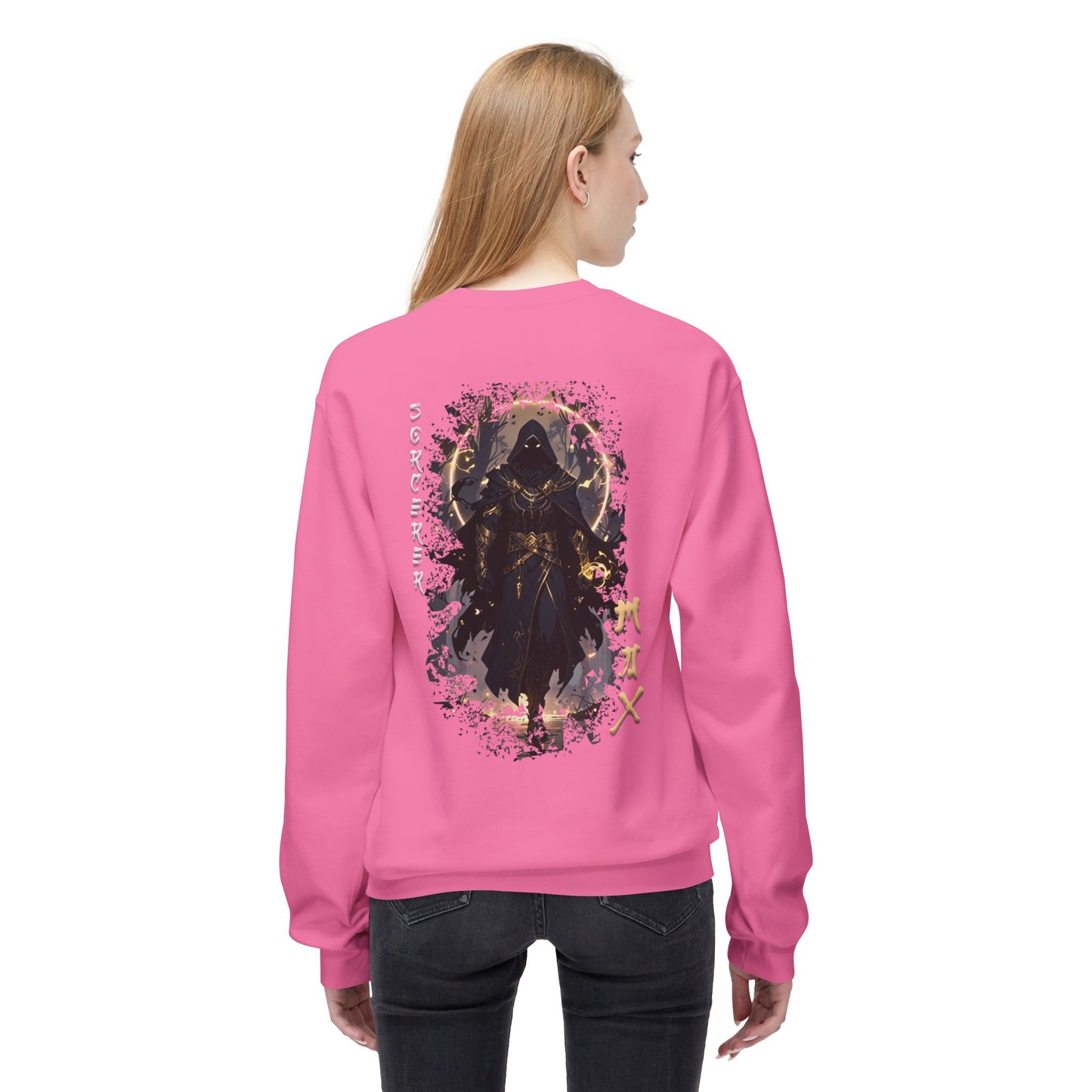 Unisex Midweight Softstyle Fleece Crewneck Sweatshirt - Sorcerer