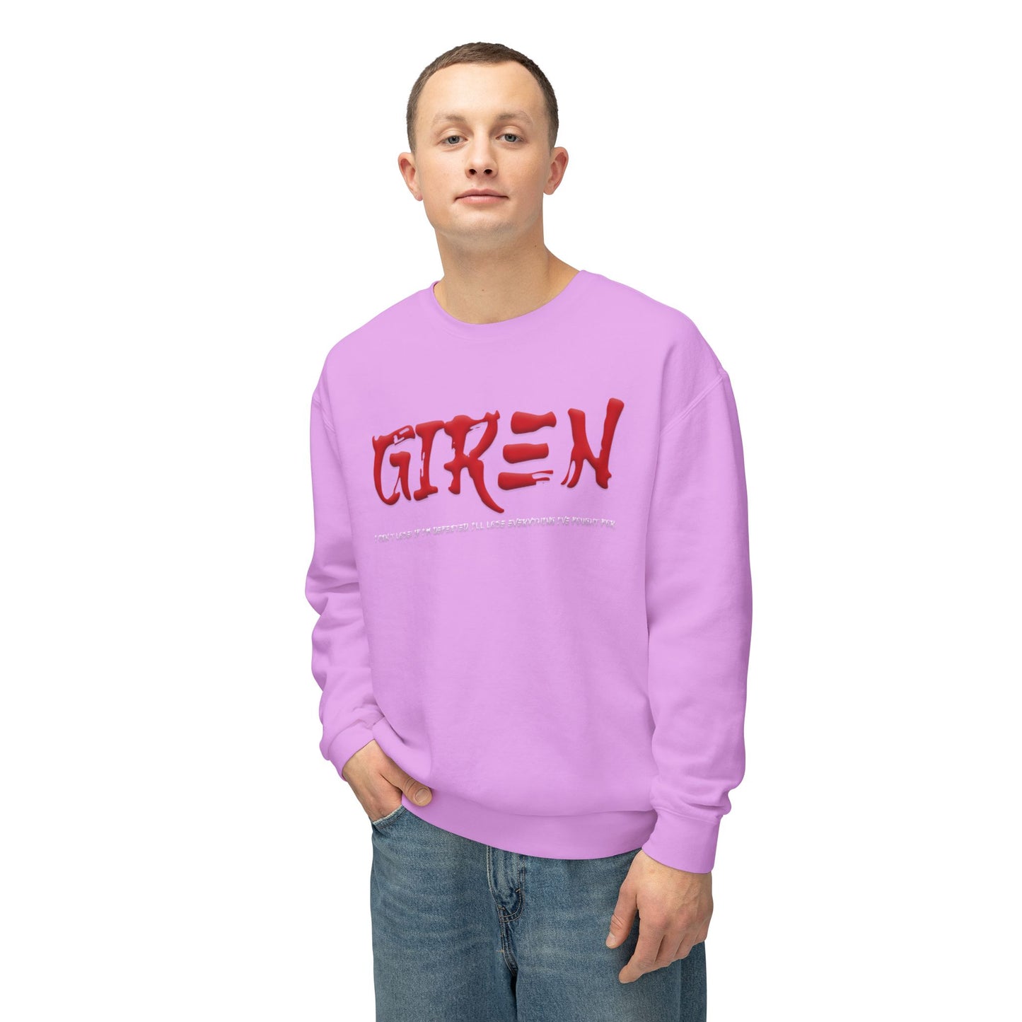Unisex Lightweight Crewneck Sweatshirt - Giren