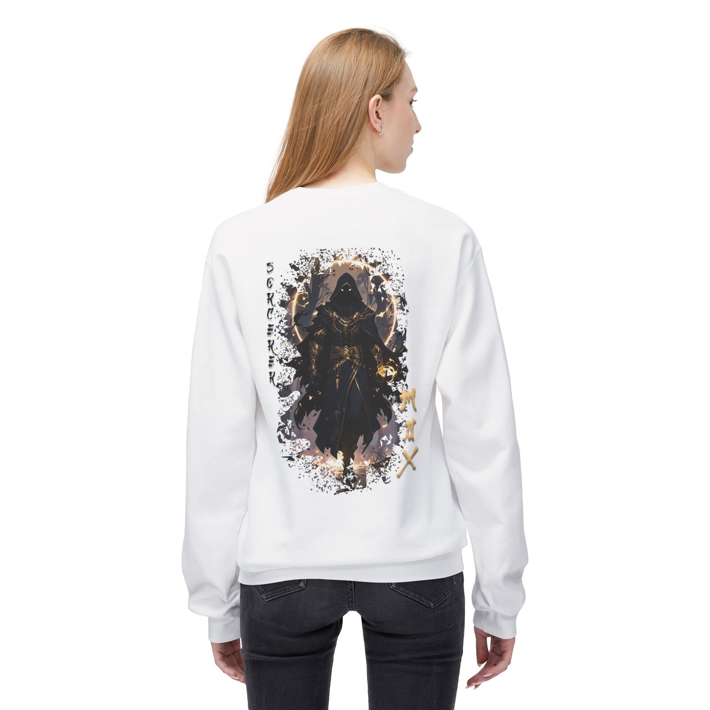 Unisex Midweight Softstyle Fleece Crewneck Sweatshirt - Sorcerer
