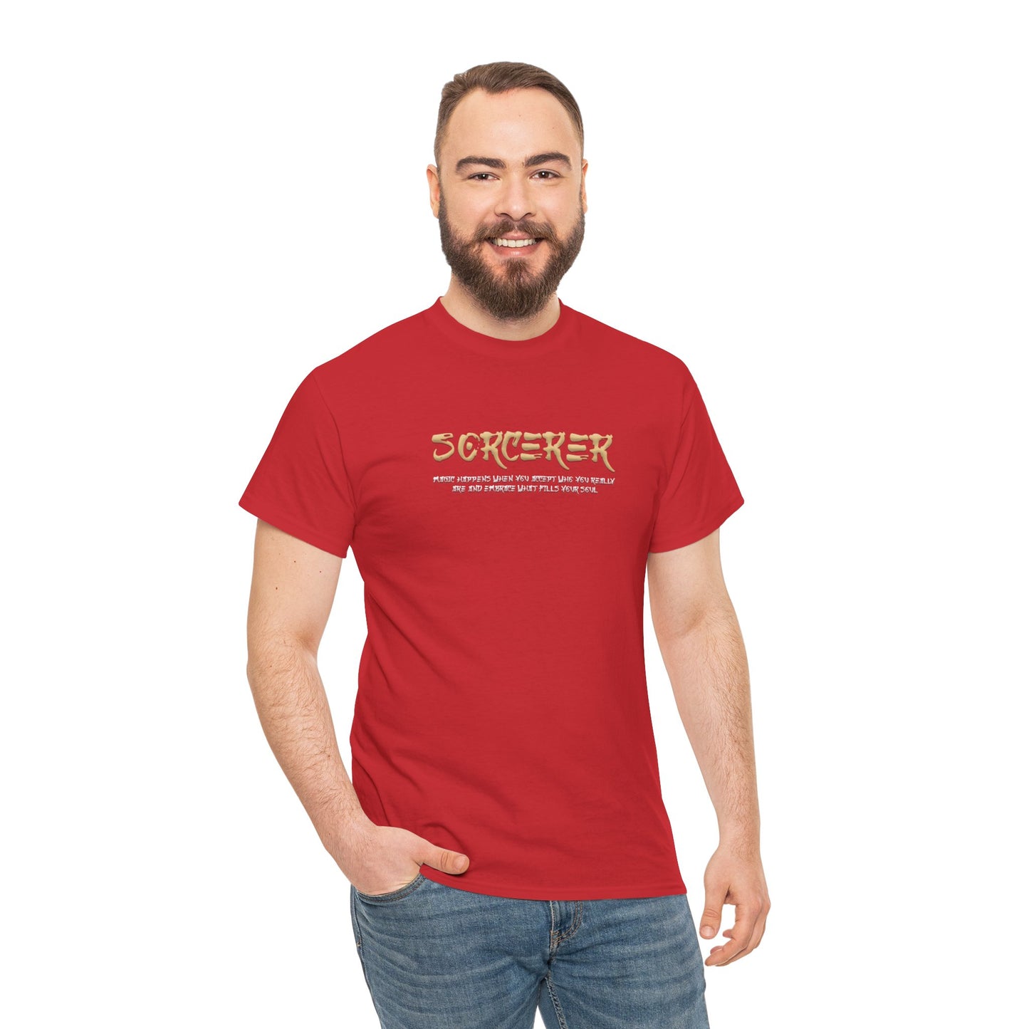 Unisex Heavy Cotton Tee - Sorcerer