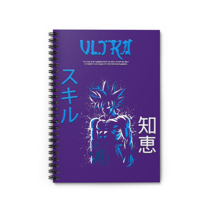 Spiral Notebook - Ruled Line - Purple