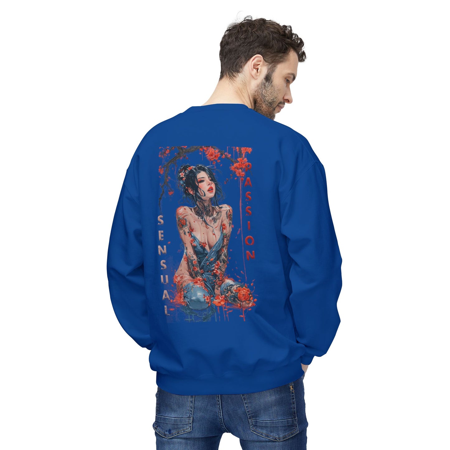 Unisex Midweight Softstyle Fleece Crewneck Sweatshirt - Women