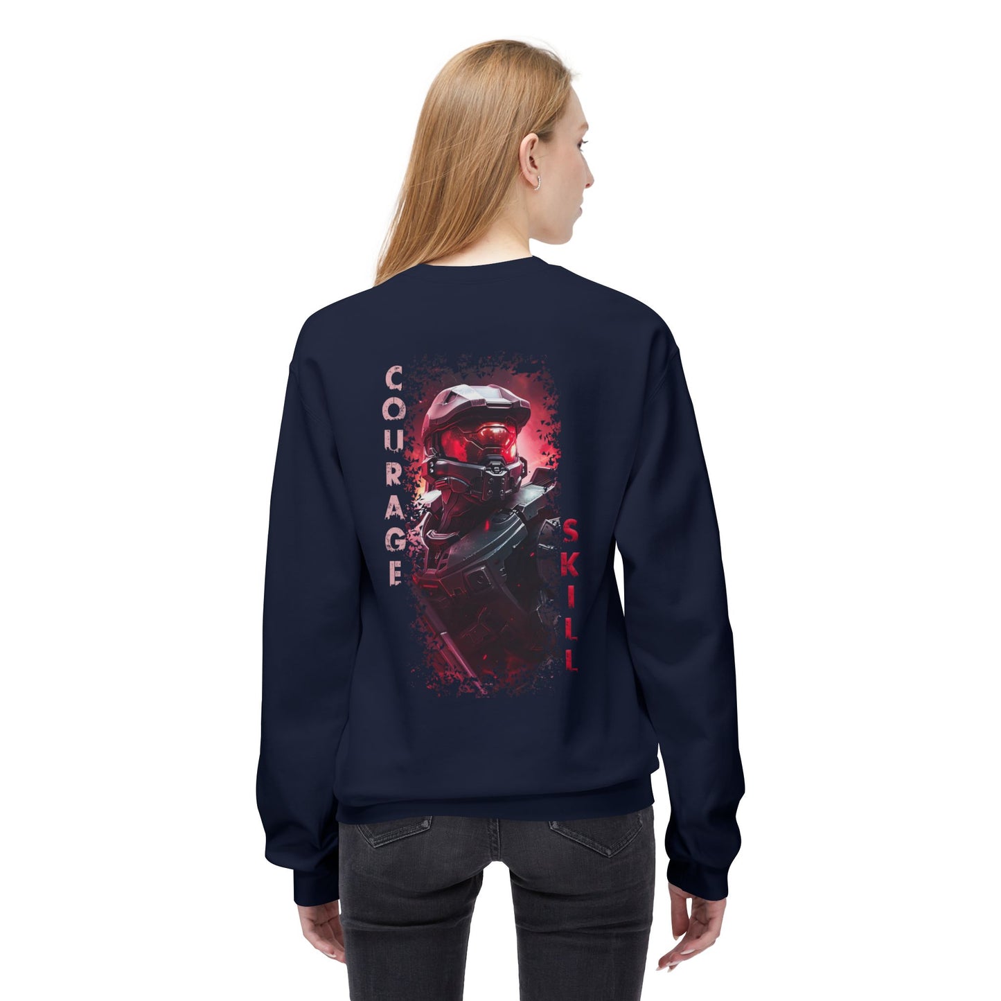 Unisex Midweight Softstyle Fleece Crewneck Sweatshirt - Master