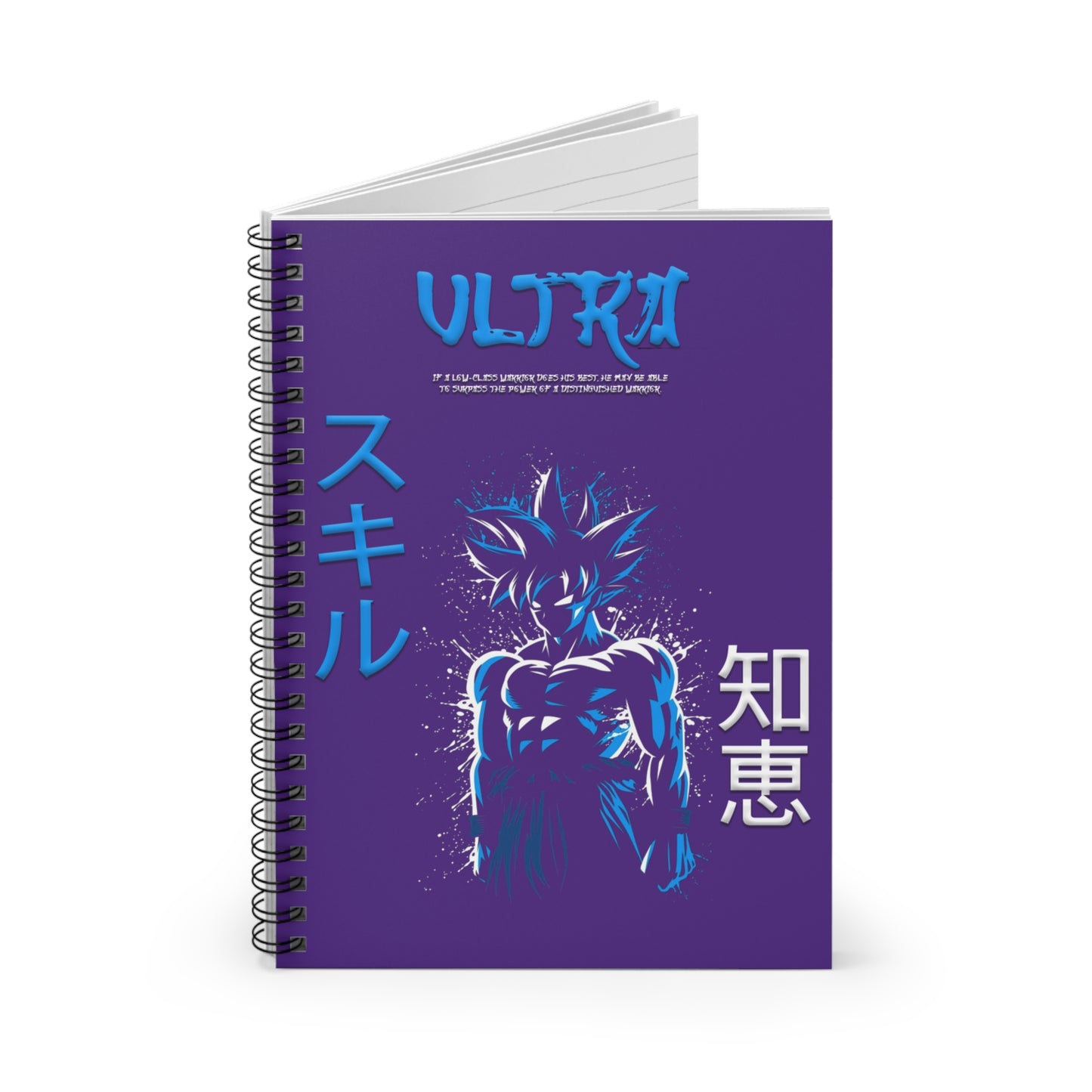 Spiral Notebook - Ruled Line - Purple