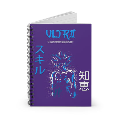 Spiral Notebook - Ruled Line - Purple