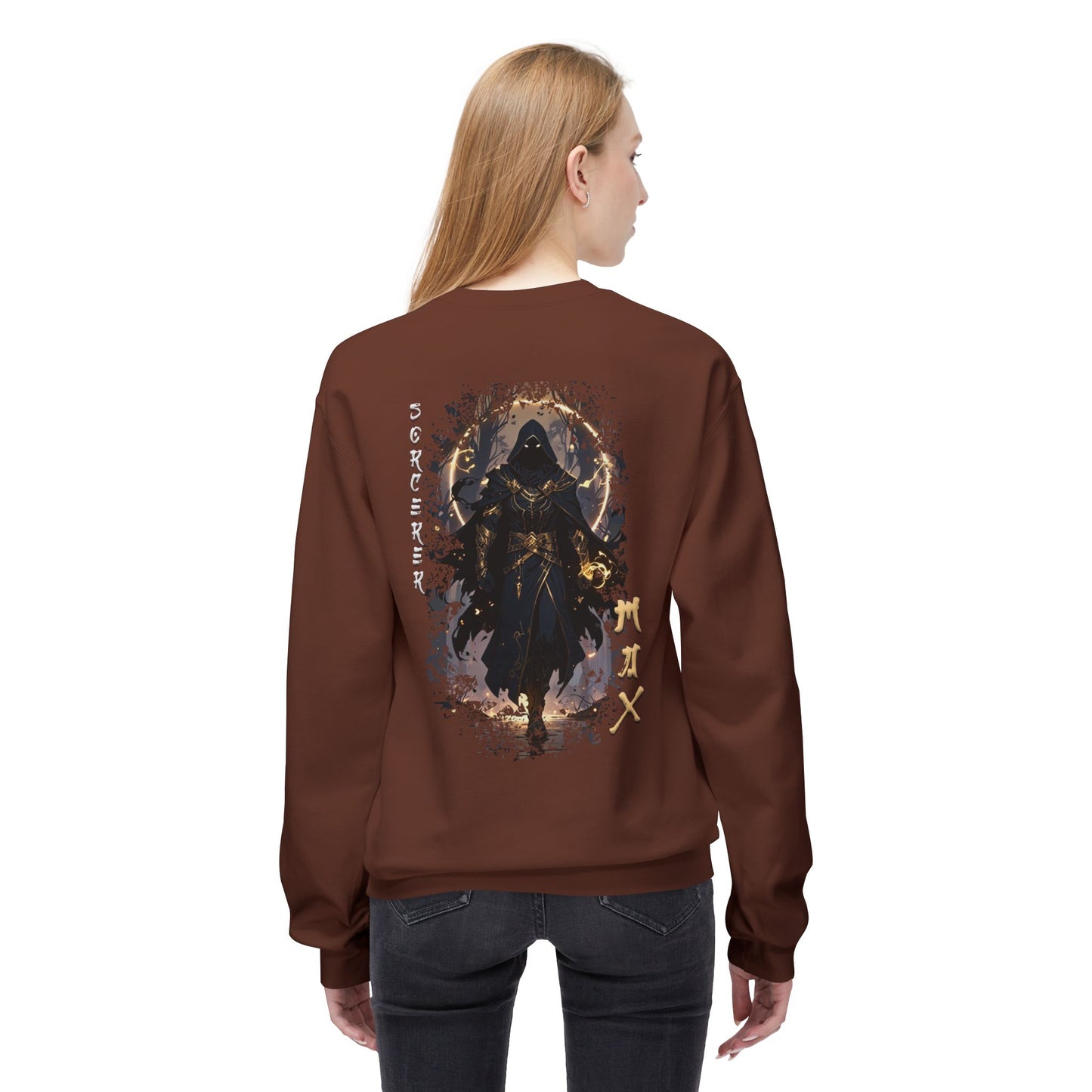 Unisex Midweight Softstyle Fleece Crewneck Sweatshirt - Sorcerer