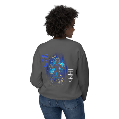 Unisex Lightweight Crewneck Sweatshirt - Vegeta